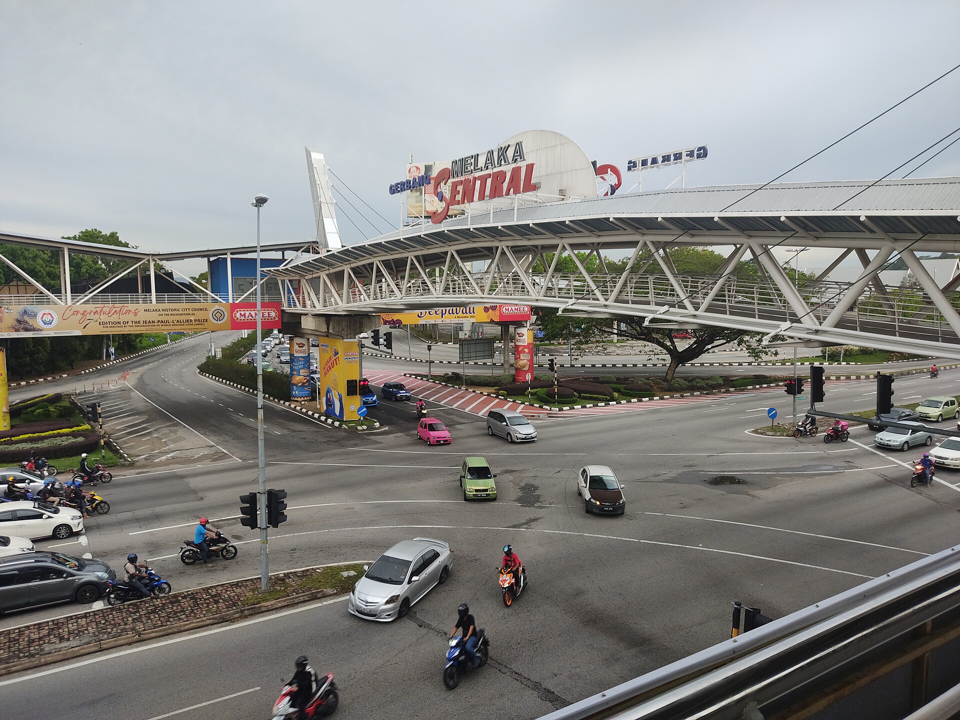 Melaka Sentral, the arrival point when getting to Melaka