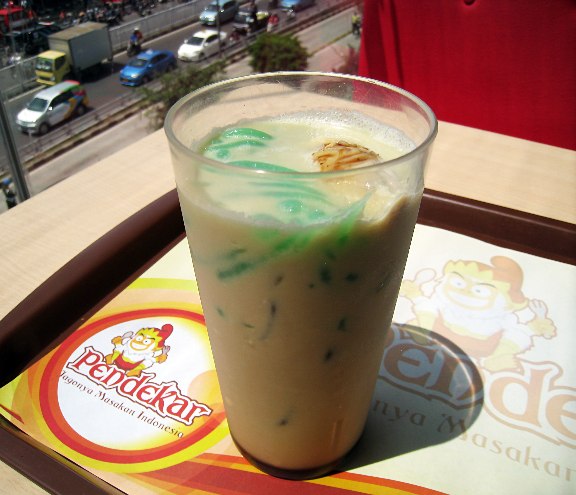 Durian cendol on a Melaka dessert trail