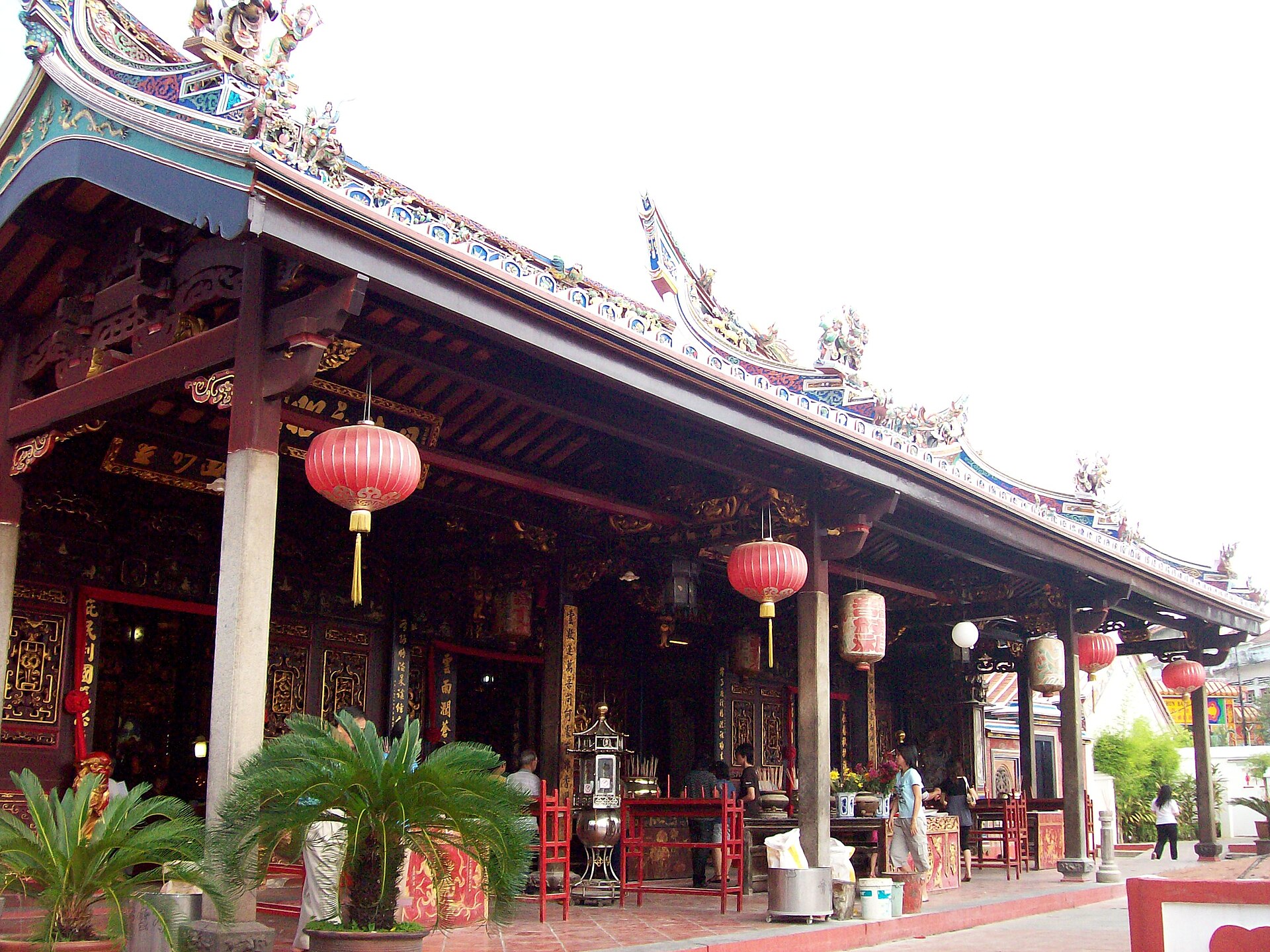 Cheng Hoon Teng Temple on Melaka's Harmony Street