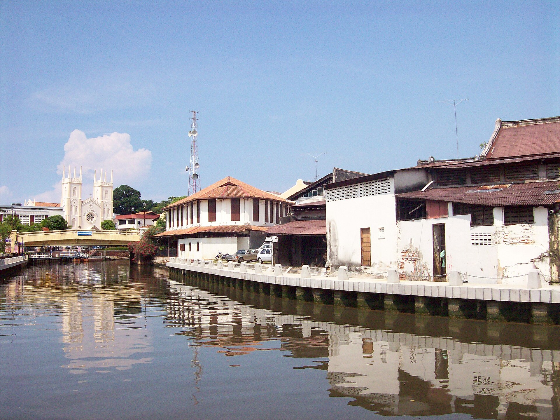Melaka's warm, humid weather year-round