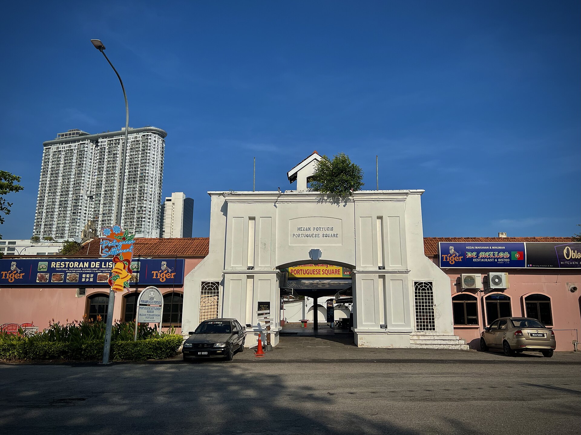 Medan Portugis, the Portuguese Square in Melaka