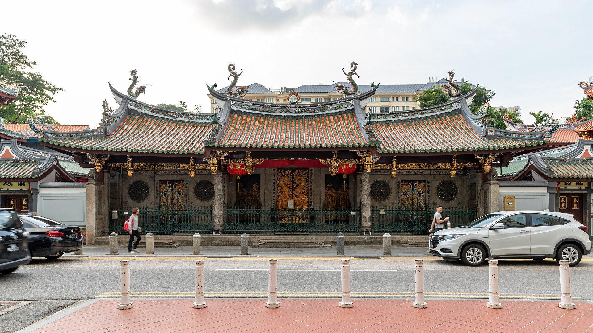 Thian Hock Keng on Telok Ayer Street near Chinatown